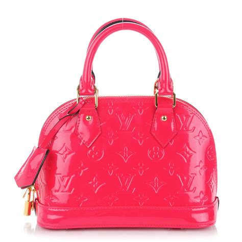 louis vuitton alma vernis pink